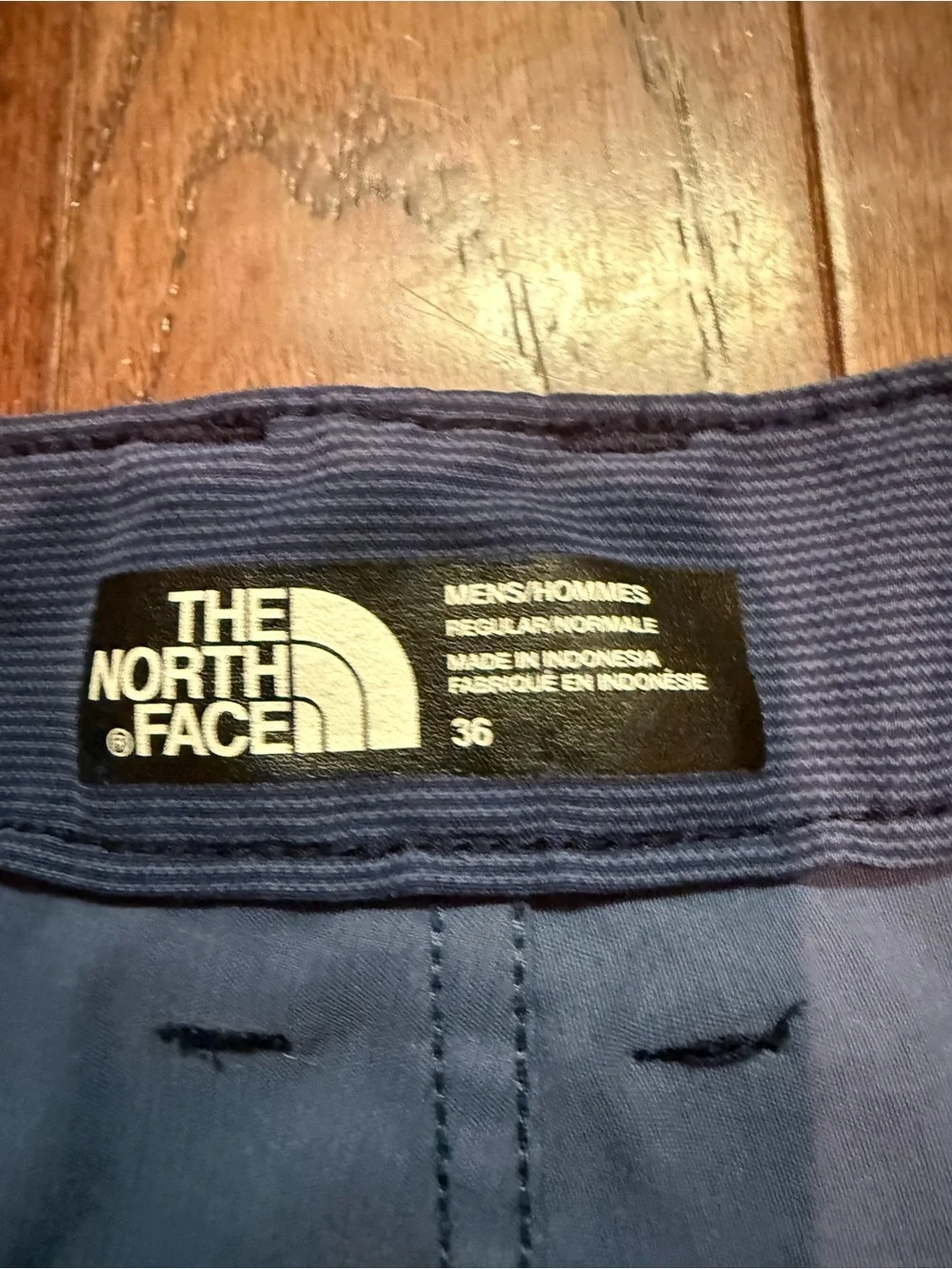 The north face Men's Performance Navy Blue Shorts 36